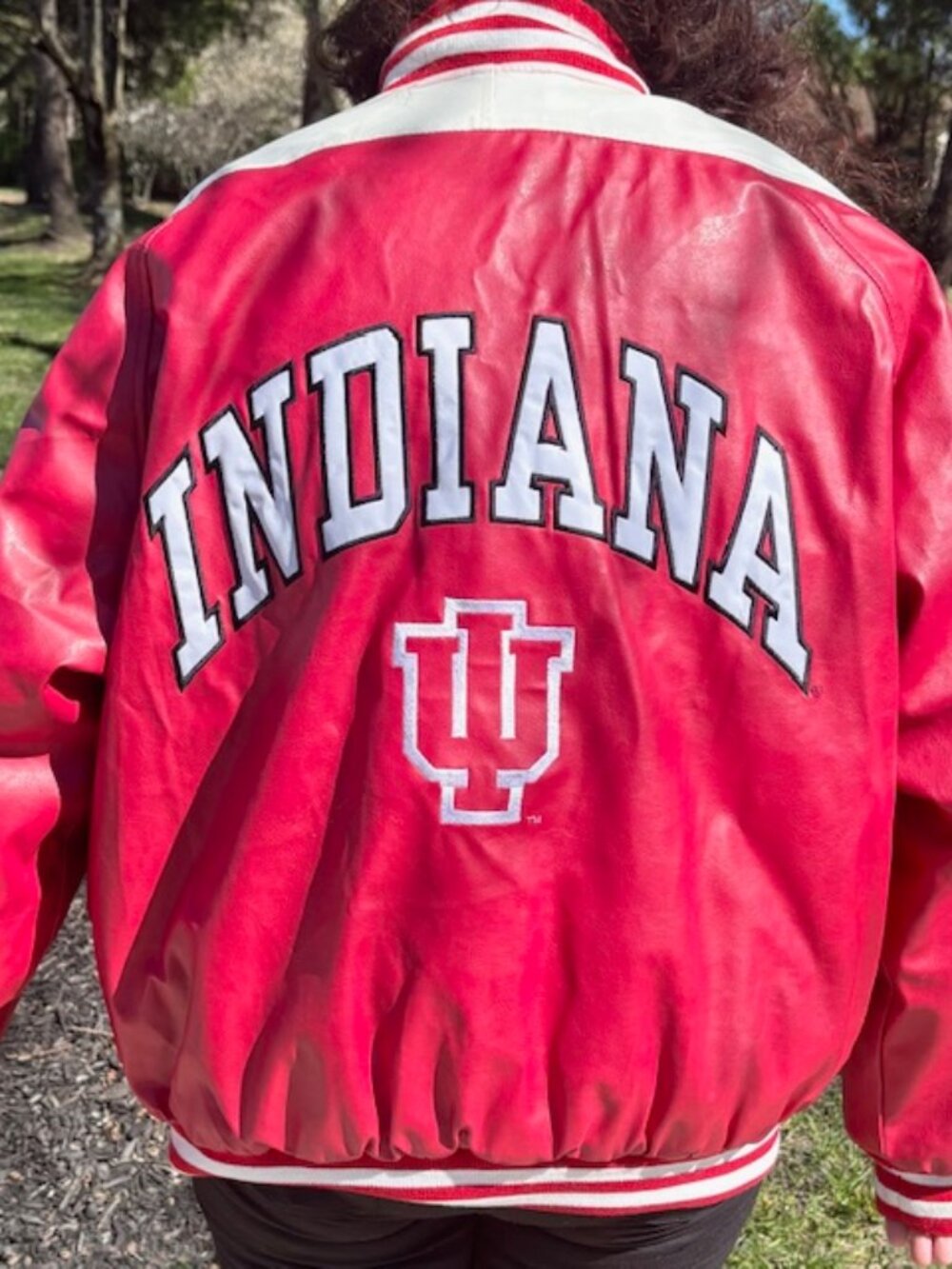 Steve & Barry’s Indiana Varsity Jacket NWT – Faux Leather